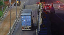 container-trail-run-completed-in-vizhinjam-port-road-to-national-highway