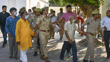 ayodhya-donation-scam-police-conduct-simultaneous-raids-at-homes-of-eight-arrested-people