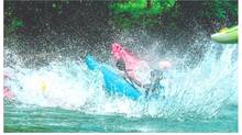 kayakking