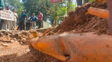 gas-pipeline-leak-road-construction-kumarapuram-poontho-road-thiruvananthapuram