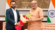 jk-menon-meet-vice-president-of-india