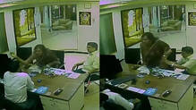 sbi-manager-slaped-by-ex-union-ministers-daughter-in-chennai