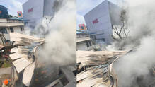 trivandrum-pattom-furniture-godown-fire