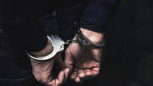 arrested