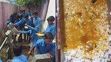 midday-meal-worms-found-students-discard-food-cctv-video