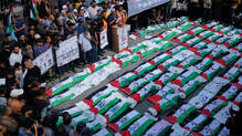 gaza-palestinians-bury-remains-100-people-recovered
