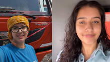 neha-thakur-himachals-first-woman-truck-driver-left-air-hostess-training-to-drive-12-tonne-truck