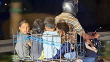bike-five-children-metal-basket-karnataka-viral