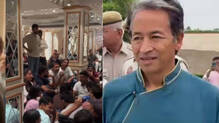 dhruv-rathee-detained-delhi-protest-security