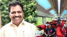 kodikkunnil-suresh-mp-on-vistadome-coaches