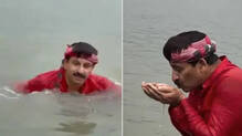 manoj-tiwari-yamuna-river-cleanliness-claim-pollution-data-delhi-aap-bjp-row