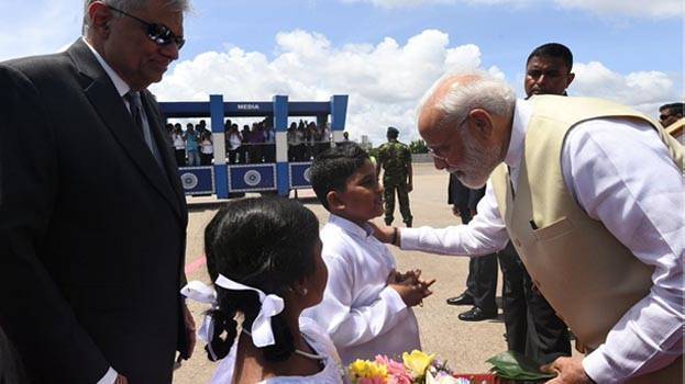 India's Modi visits bombed Sri Lanka church, vows support after attacks