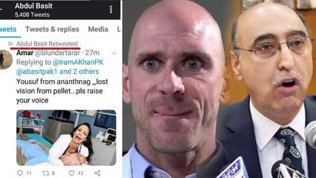 623px x 350px - This is not Kashmiri youth but porn star Johnny Sins; Former Pak high  commissioner trolled, ridicules after big goof-up - WORLD - OTHERS | Kerala  Kaumudi Online