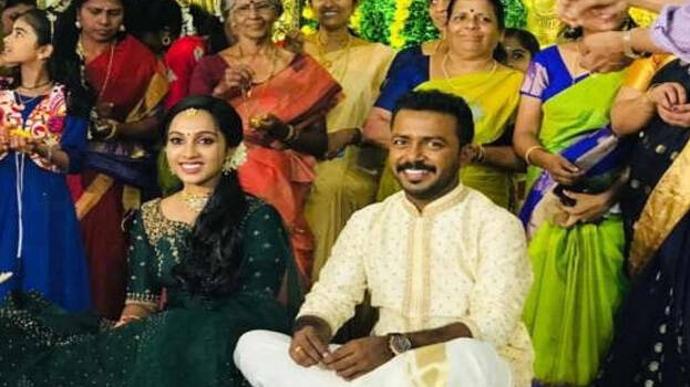 Vishnu Unnikrishnan Gets Engaged To Aishwarya Cinema Cine News