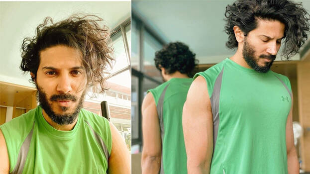 Dulquer Salmaan gets busy 'rocking some curls' - CINEMA - CINE NEWS |  Kerala Kaumudi Online