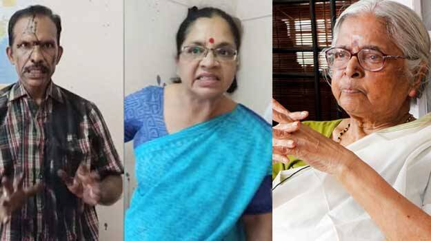 Let There Be More Women Like Bhagyalakshmi She Slapped Vijay P Nair As Our Representative Sugathakumari Renders Support Kerala General Kerala Kaumudi Online