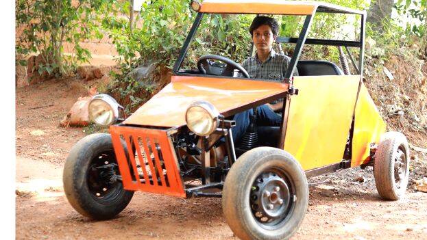 Eighth standard student makes buggy car with budget of Rs 40,000 - SPECIAL  - GENERAL | Kerala Kaumudi Online
