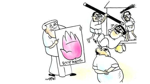 Commotion within Congress and BJP following election debacle - KERALA - POLITICS | Kerala Kaumudi Online Commotion within Congress and BJP following election debacle - KERALA - POLITICS | Kerala Kaumudi Online
