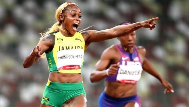 Tokyo Olympics: Elaine Thompson-Herah wins women's 200m ...