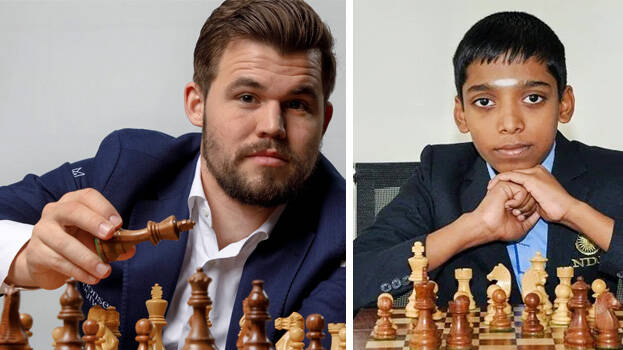 India's R Praggnanandhaa, 16, beats World No.1 Magnus Carlsen in online  chess tournament
