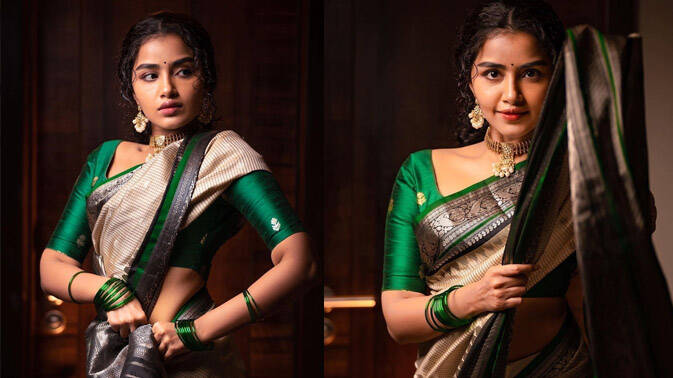 Anupama Parameswaran Xxx - Anupama looks gorgeous in sari, pictures goes viral - CINEMA - CINE NEWS |  Kerala Kaumudi Online