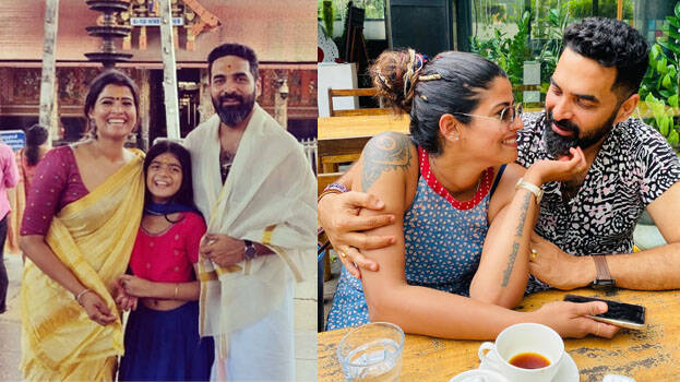 Gopi Sundar visits Guruvayur along with Amrutha Suresh and daughter; fans wonder if couple got married - CINEMA - CINE NEWS | Kerala Kaumudi Online