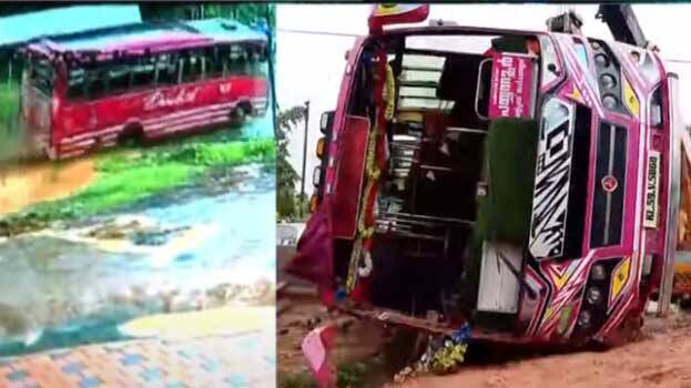 kannur tourist bus accident