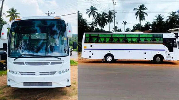 kerala tour bus images