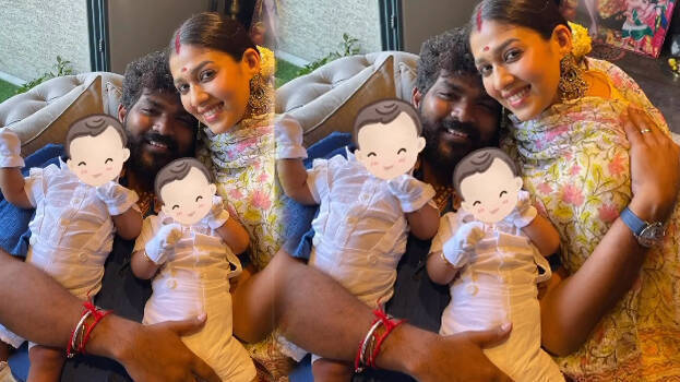 First Pongal for Uyir and Ulagam; Vignesh shares adorable family pic with  Nayanthara and kids - CINEMA - CINE NEWS | Kerala Kaumudi Online