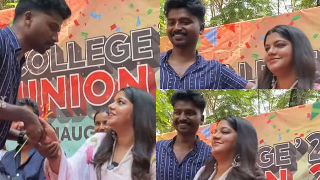 Student misbehaves with actress Aparna Balamurali on stage, actress  expresses displeasure; video - CINEMA - CINE NEWS | Kerala Kaumudi Online