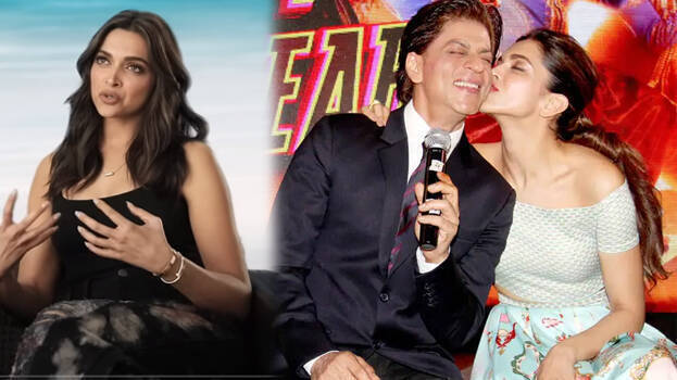 Deepika Padukone and Shahrukh Khan in Chennai Express