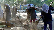 cleaning