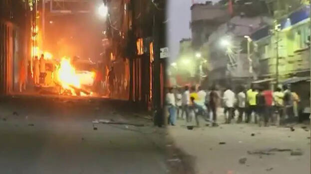 Violence erupts during Ram Navami Procession in Howrah