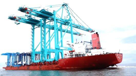 Vizhinjam seaport inauguration: First ship from China - KERALA - GENERAL