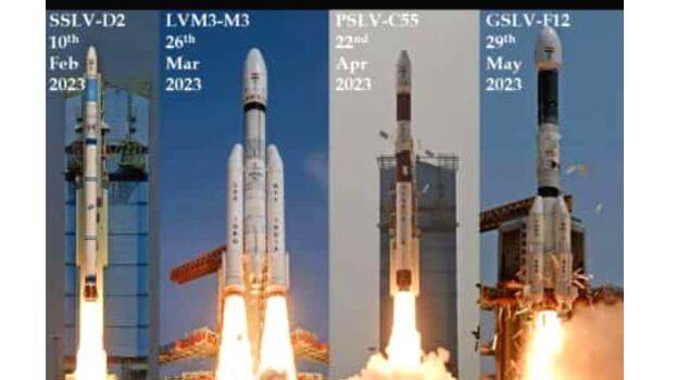 Any satellite can be launched ISRO with four types of rockets