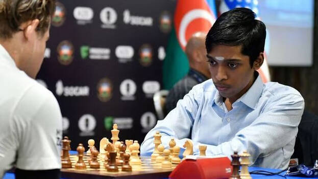 Praggnanandhaa falls in final; Magnus Carlsen wins Chess World Cup, beats  Indian wonder in tie-breaker - SPORTS - GENERAL