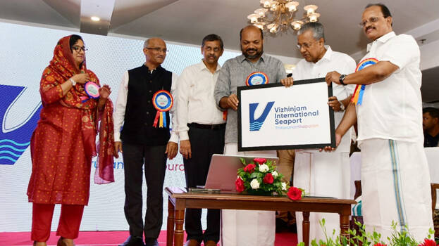 Vizhinjam port welcomes first-ever ship; Congress gives credit to