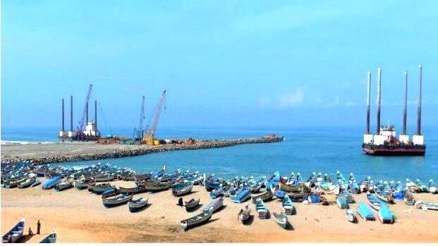 Vizhinjam port welcomes first-ever ship; Congress gives credit to