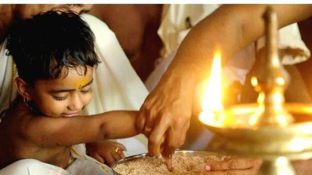 vidyarambam-kerala-ritual