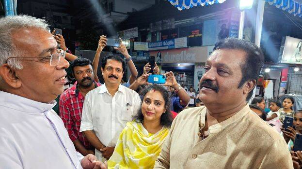 Suresh Gopi et Radhika