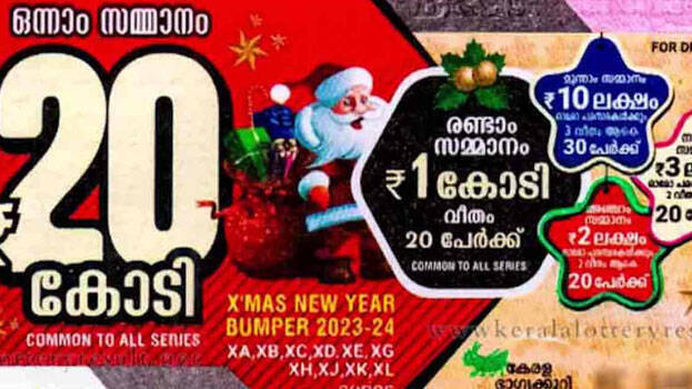 Finally lucky winner of 20 crore identified, 33-year-old from Pondicherry  reaches capital city with Christmas-New Year bumper ticket - KERALA -  GENERAL | Kerala Kaumudi Online