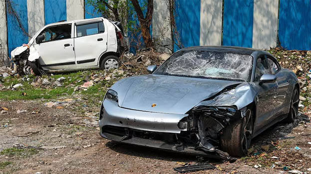 Porsche Taycan accident in Pune;  reports that parents of 17-year-old offered driver money to plead guilty – INDIA – GENERAL