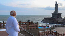 modi-in-kanyakumari