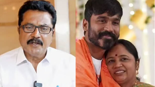 Dhanush's mother lodges complaint against Sarathkumar