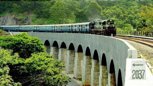 End To 50 Years Of Wait First AC Train Begins Service Through Scenic 