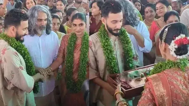 Music director Sushin Shyam gets hitched, marries Uthara in intimate ...