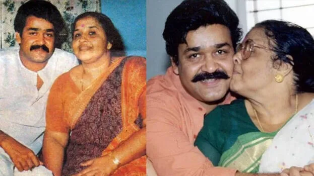 mohanlal-and-his-mother