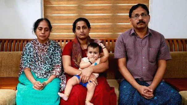 binil-babu-family