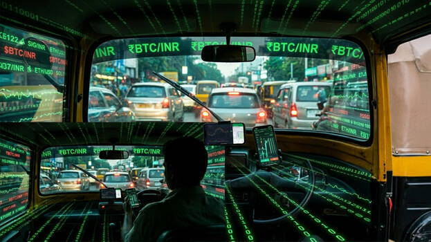 Silicon Valley on three wheels: Auto Driver turns traffic jam into crypto trading floor