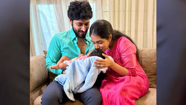Puthandu treat: Harish Kalyan unveils daughter's name in heartwarming post